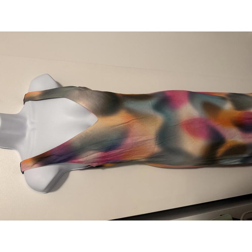 LNA Multicolor Mirage V-neck Maxi Dress - Picture 5 of 8